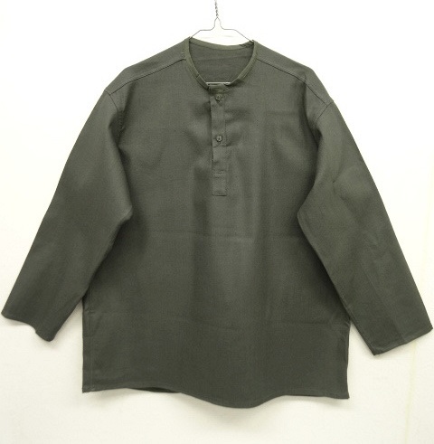 画像: 70'S ロシア軍 ヘンリーネック スリーピングシャツ DK GREY (DEADSTOCK) 「L/S Shirt」 入荷しました。