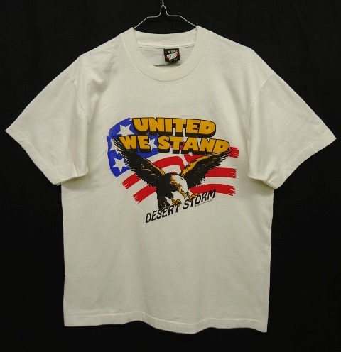 画像: 90'S DESERT STORM 両面プリント シングルステッチ Tシャツ ホワイト USA製 (VINTAGE) 「T-Shirt」 入荷しました。