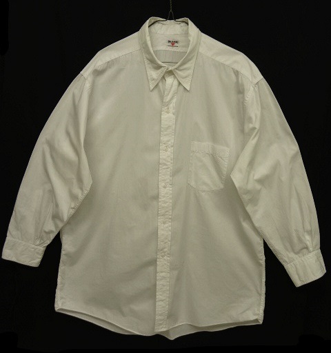 画像: 50'S HALLMARK 長袖 ドレスシャツ ホワイト USA製 (VINTAGE) 「L/S Shirt」 入荷しました。