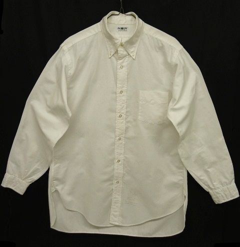 画像: 60'S EXCELLO オックスフォード 3点留め ボタンダウンシャツ ホワイト USA製 (VINTAGE) 「L/S Shirt」 入荷しました。