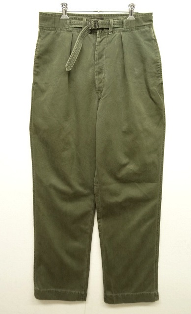 画像: 90'S RRL 初期 三ツ星タグ ベルト付き チノパンツ USA製 (VINTAGE) 「Bottoms」 入荷しました。