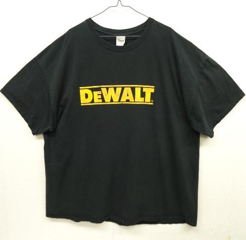 画像: DEWALT 両面プリント Tシャツ ブラック (VINTAGE) 「T-Shirt」 入荷しました。