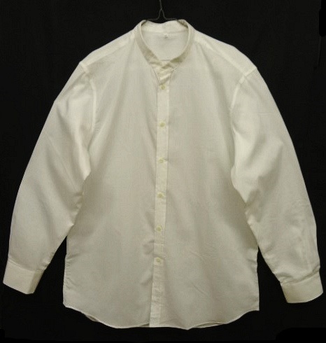画像: 90'S イタリア軍 スタンドカラー オフィサーシャツ ホワイト イタリア製 (DEADSTOCK) 「L/S Shirt」 入荷しました。