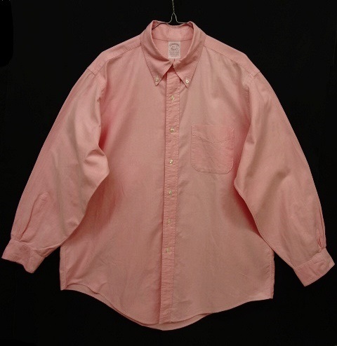 画像: 90'S BROOKS BROTHERS オックスフォード BDシャツ ピンク USA製 (VINTAGE) 「L/S Shirt」 入荷しました。