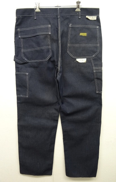 画像: 70'S SEARS "TOUGHSKINS" デニム ペインターパンツ SCOVILLジップ インディゴ USA製 (DEADSTOCK) 「Bottoms」 入荷しました。