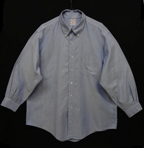 画像: 90'S BROOKS BROTHERS オックスフォード BDシャツ ブルー USA製 (VINTAGE) 「L/S Shirt」 入荷しました。
