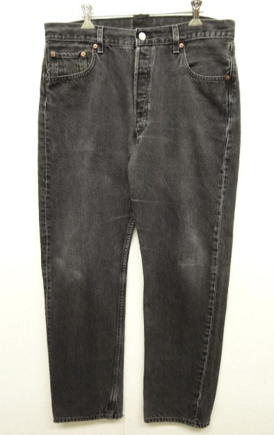 画像: 90'S LEVIS 501 デニム BLACK USA製 W36L32 (VINTAGE) 「Bottoms」 入荷しました。