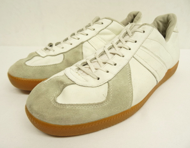 画像: ドイツ軍 実物 "BW SPORT" ジャーマントレーナー ホワイト 28.5cm (VINTAGE) 「Shoes」 入荷しました。