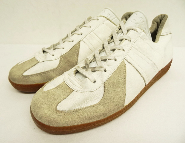 画像: ドイツ軍 実物 "BW SPORT" ジャーマントレーナー ホワイト 28cm (VINTAGE) 「Shoes」 入荷しました。