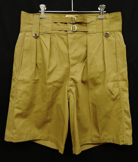 画像: 50'S オーストラリア軍 プリーツ入り グルカショーツ KHAKI (DEADSTOCK) 「Shorts」 入荷しました。