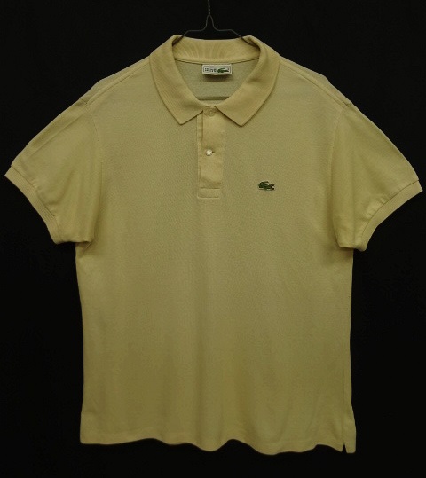 画像: 80'S CHEMISE LACOSTE ポロシャツ レモンイエロー フランス製 (VINTAGE) 「S/S Polo」 入荷しました。
