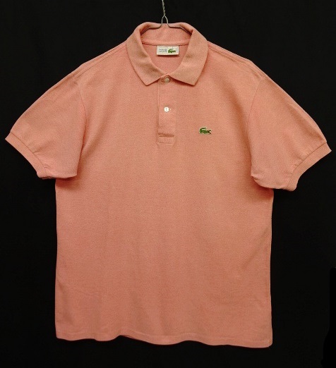 画像: 80'S CHEMISE LACOSTE ポロシャツ ヘザーピンク フランス製 (VINTAGE) 「S/S Polo」 入荷しました。