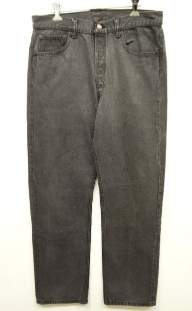 画像: 90'S LEVIS 501 デニム BLACK USA製 W34L30 (VINTAGE) 「Bottoms」 入荷しました。