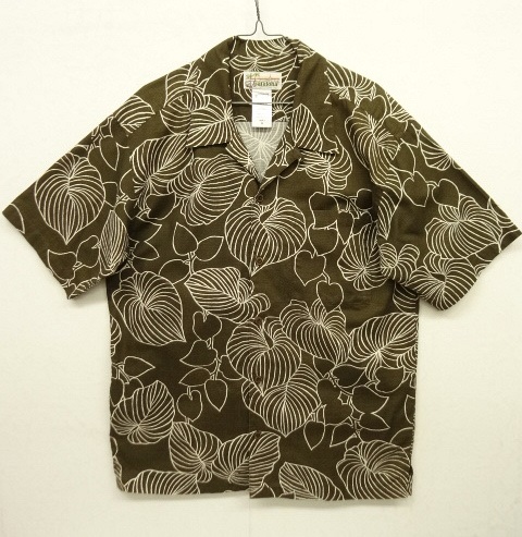 画像: 00'S PATALOHA 半袖 オープンカラー アロハシャツ ボタニカル柄 (VINTAGE) 「S/S Shirt」 入荷しました。