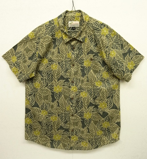 画像: PATALOHA 半袖 アロハシャツ フラワー＆リーフ柄 (USED) 「S/S Shirt」 入荷しました。