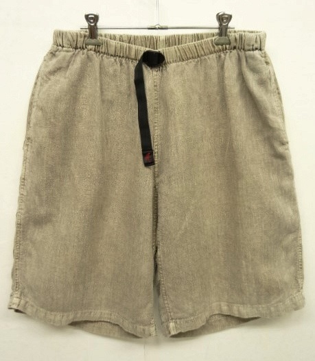 画像: 90'S GRAMICCI ヘンプ100% ベルト付き ショーツ ベージュ USA製 (VINTAGE) 「Shorts」 入荷しました。
