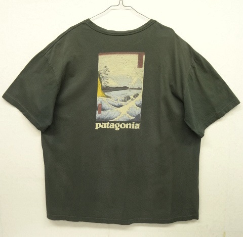 画像: PATAGONIA "冨士三十六景　駿河薩タ之海上" バックプリント 半袖 Tシャツ USA製 (VINTAGE) 「T-Shirt」 入荷しました。
