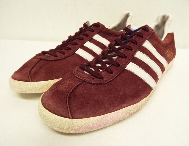 画像: ADIDAS "GAZELLE" レザースニーカー バーガンディ (VINTAGE) 「Shoes」 入荷しました。