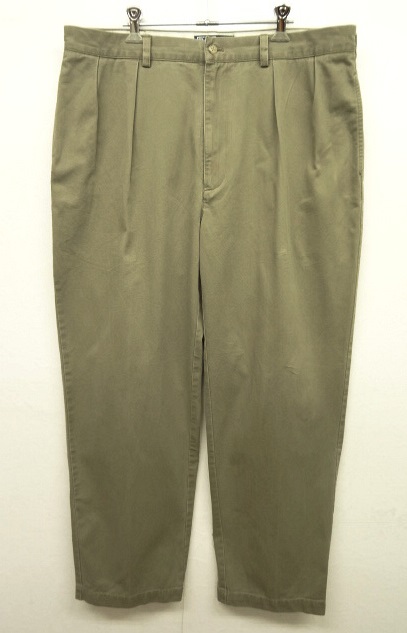画像: 90'S RALPH LAUREN "ANDREW PANT" ツープリーツ チノパンツ KHAKI (VINTAGE) 「Bottoms」 入荷しました。