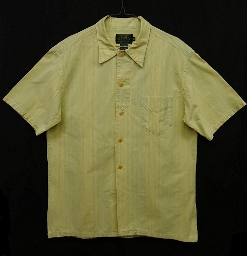 画像: 90'S POLO COUNTRY 半袖 シャツ ナチュラル/ストライプ柄 USA製 (VINTAGE) 「S/S Shirt」 入荷しました。