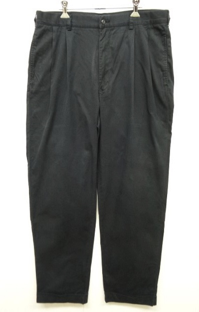 画像: 90'S RALPH LAUREN "HAMMOND PANT" ツープリーツ チノパンツ NAVY (VINTAGE) 「Bottoms」 入荷しました。