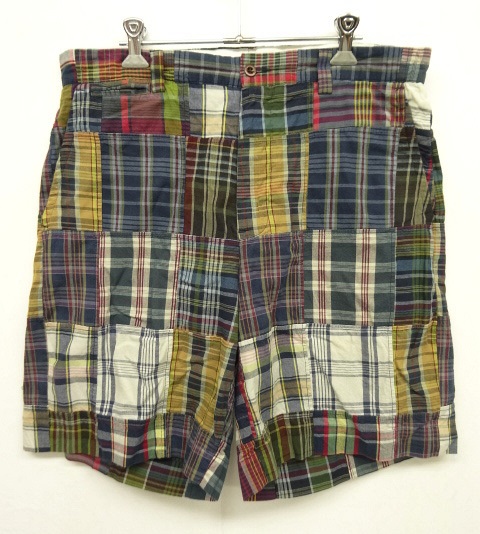 画像: 90'S RALPH LAUREN パッチワークショーツ マドラスチェック (VINTAGE) 「Shorts」 入荷しました。