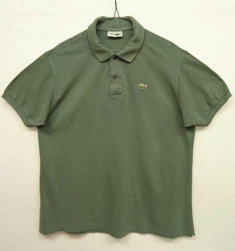 画像: 80'S CHEMISE LACOSTE ポロシャツ カーキ フランス製 (VINTAGE) 「S/S Polo」 入荷しました。