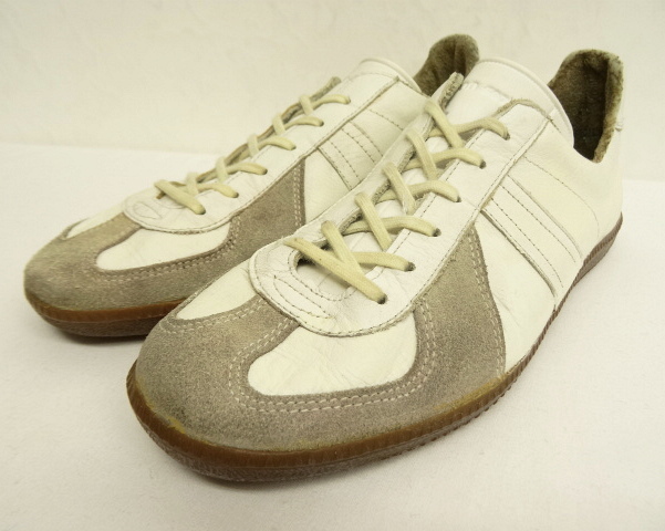 画像: ドイツ軍 実物 "BW SPORT" ジャーマントレーナー ホワイト 26cm (VINTAGE) 「Shoes」 入荷しました。