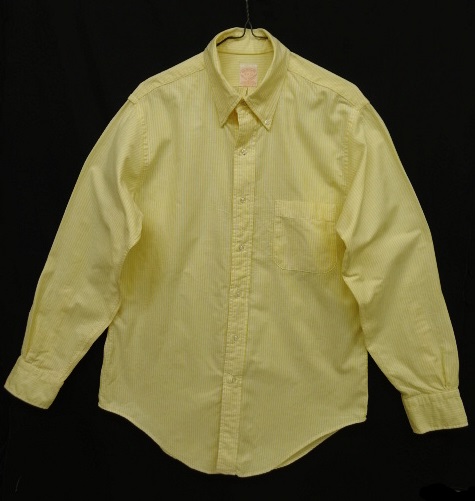 画像: 70'S BROOKS BROTHERS "BROOKSGATE" オックスフォード BDシャツ ストライプ USA製 (VINTAGE) 「L/S Shirt」 入荷しました。