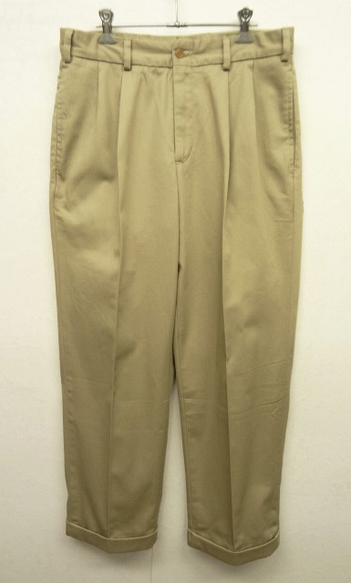 画像: BILLS KHAKIS "M2P" ツープリーツ チノパンツ ベージュ USA製 (NEW) 「Bottoms」 入荷しました。