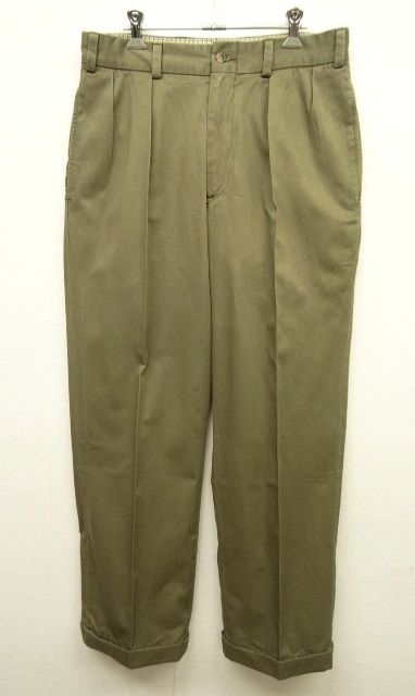 画像: BILLS KHAKIS "M1P" ツープリーツ チノパンツ カーキ USA製 (NEW) 「Bottoms」 入荷しました。