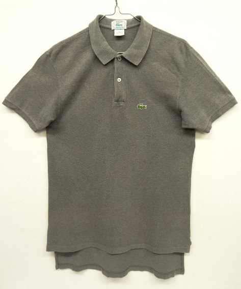 画像: 80'S IZOD LACOSTE ポロシャツ ダークグレー USA製 (VINTAGE) 「S/S Polo」 入荷しました。