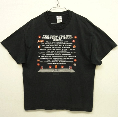 画像: NINTENDO USA 半袖 オフィシャル Tシャツ ブラック (VINTAGE) 「T-Shirt」 入荷しました。