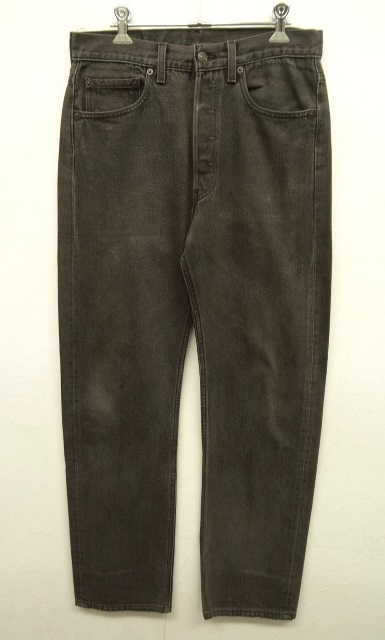 画像: 90'S LEVIS 501 デニム BLACK USA製 W31L30 (VINTAGE) 「Bottoms」 入荷しました。