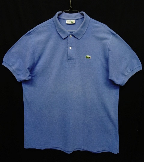 画像: 80'S CHEMISE LACOSTE ポロシャツ ライトブルー フランス製 (VINTAGE) 「S/S Polo」 入荷しました。