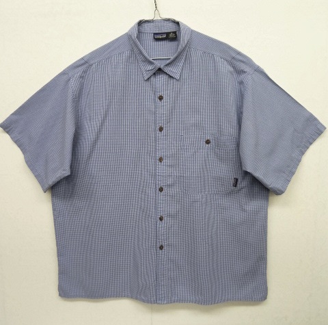 画像: 90'S PATAGONIA 半袖 ボックスシャツ グラフチェック柄 (VINTAGE) 「S/S Shirt」 入荷しました。
