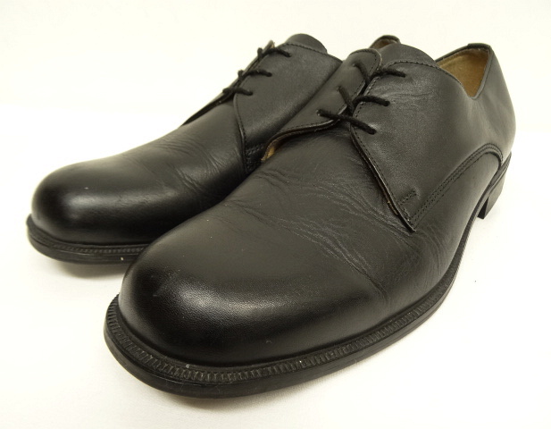 画像: ドイツ軍 ラバーソール レザー サービスシューズ BLACK 27cm (VINTAGE) 「Shoes」 入荷しました。