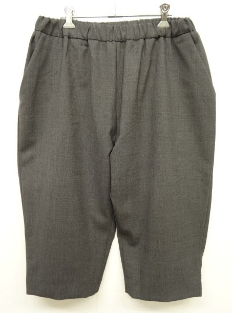 画像: CEASTERS ドローコード付き 3/4レングス イージーパンツ CHARCOAL ポルトガル製 (NEW) 「Bottoms」 入荷しました。