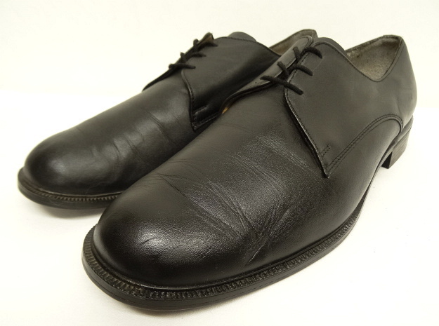 画像: ドイツ軍 ラバーソール レザー サービスシューズ BLACK 28cm (VINTAGE) 「Shoes」 入荷しました。