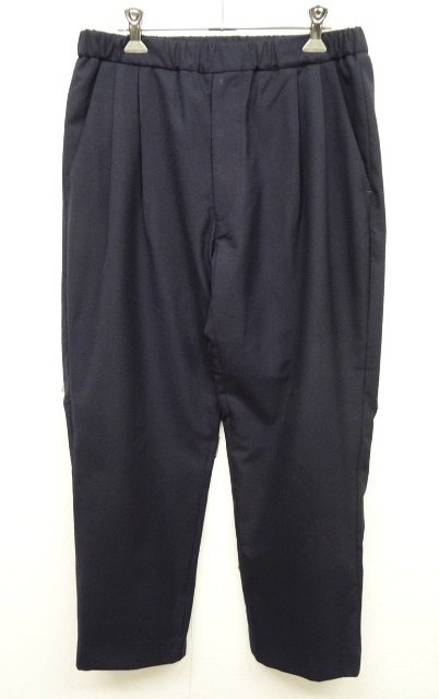 画像: CEASTERS ドローコード付き ツープリーツ イージーパンツ NAVY ポルトガル製 (NEW) 「Bottoms」 入荷しました。
