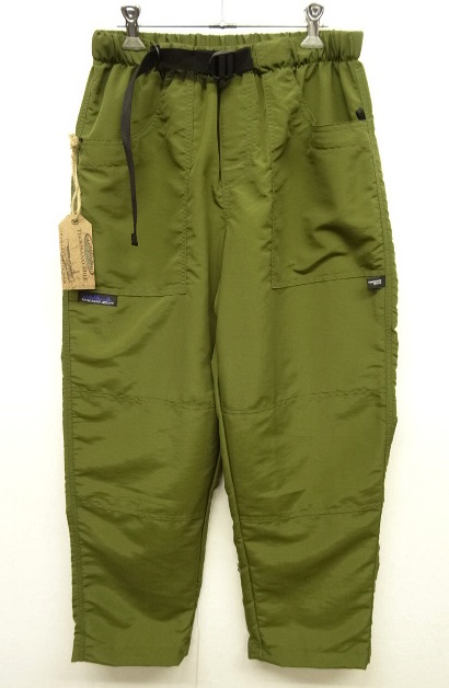画像: THOUSAND MILE ベルト付き ナイロンパンツ オリーブ USA製 (NEW) 「Bottoms」 入荷しました。