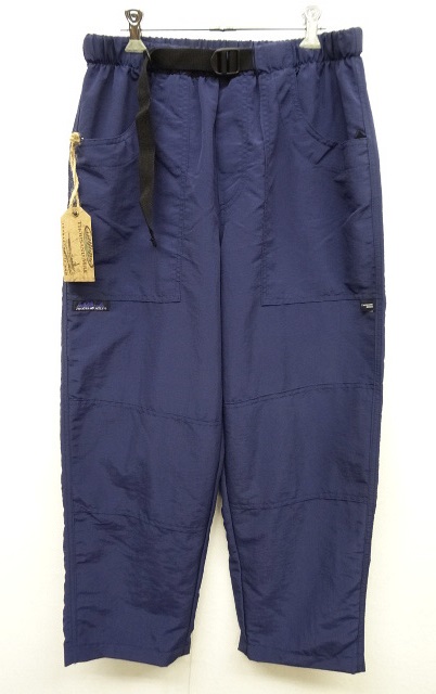 画像: THOUSAND MILE ベルト付き ナイロンパンツ ネイビー USA製 (NEW) 「Bottoms」 入荷しました。