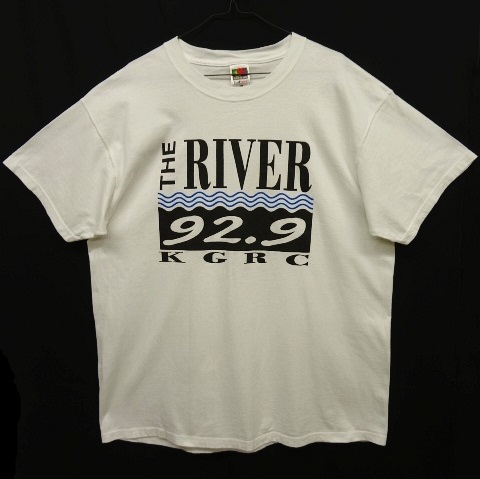画像: 90'S THE RIVER 92.9 半袖 Tシャツ ホワイト (VINTAGE) 「T-Shirt」 入荷しました。