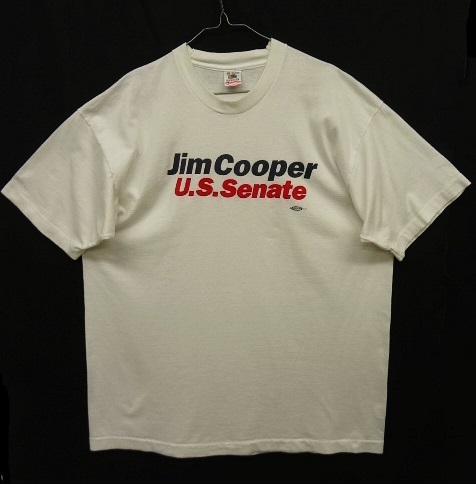 画像: 90'S JIM COOPER シングルステッチ Tシャツ ホワイト USA製 (VINTAGE) 「T-Shirt」 入荷しました。
