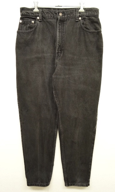 画像: 90'S LEVIS 551 テーパード デニム ブラック USA製 16M (VINTAGE) 「Bottoms」 入荷しました。