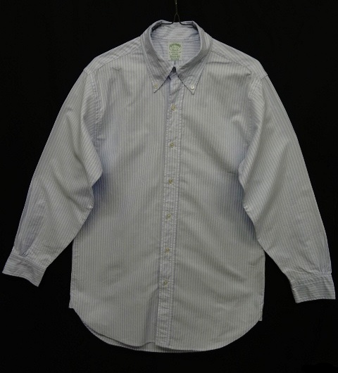 画像: 90'S BROOKS BROTHERS オックスフォード BDシャツ ブルー/ホワイト USA製 (VINTAGE) 「L/S Shirt」 入荷しました。