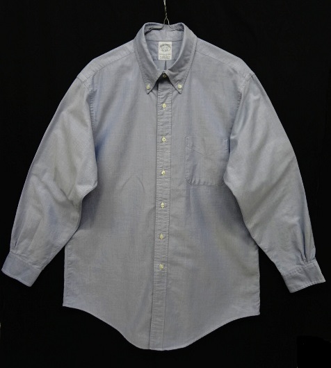 画像: 90'S BROOKS BROTHERS オックスフォード BDシャツ ブルー USA製 (VINTAGE) 「L/S Shirt」 入荷しました。