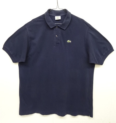 画像: 80'S CHEMISE LACOSTE ポロシャツ ネイビー フランス製 (VINTAGE) 「S/S Polo」 入荷しました。
