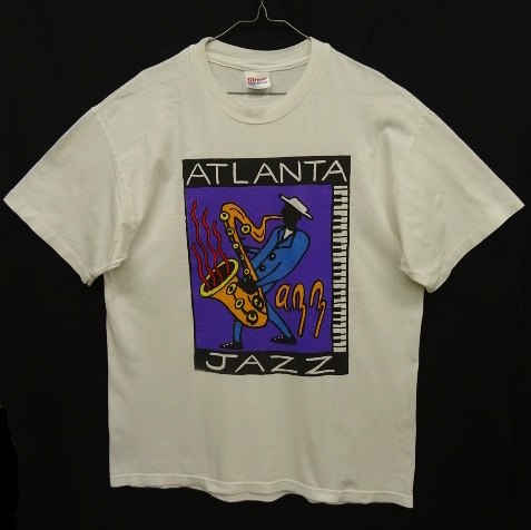 画像: 90'S ATLANTA JAZZ FESTIVAL シングルステッチ 半袖 Tシャツ ホワイト (VINTAGE) 「T-Shirt」 入荷しました。
