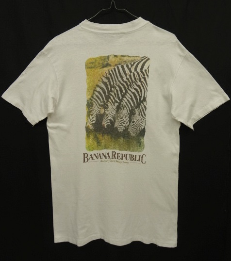 画像: 80'S BANANA REPUBLIC "アニマルプリント" Tシャツ (VINTAGE) 「T-Shirt」 入荷しました。